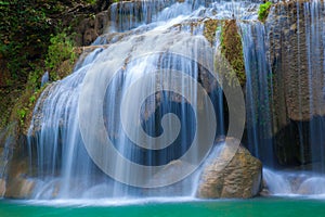 Erawan Waterfall, Kanchanaburi, Thailand photo