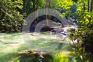 Erawan Waterfall, Kanchanaburi, Thailand.