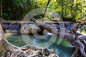 Erawan Waterfall, Kanchanaburi, Thailand.