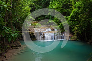 Erawan waterfall National Park Kanjanaburi,Thailand