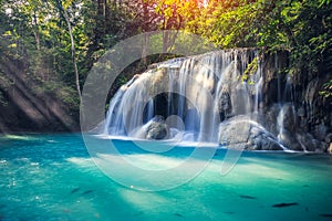 Erawan waterfall thailand