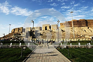 Erbil citadel, Erbil city, Kurdistan of Iraq.