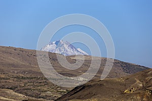 Erciyes Dagi seen from ÃœrgÃ¼p