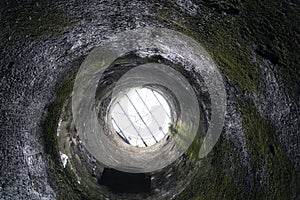 ERCOLANO, ITALY - FEBRUARY 2 2020 - Ercolano Herculaneum ancient ruins underground exploration