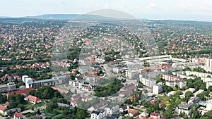 Erd, Hungary aerial view in summer