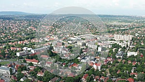 Erd, Hungary aerial view in summer