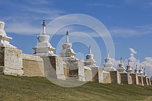 Erdene Zuu Monastery surrounding wall photo