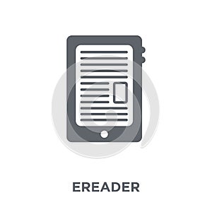 Ereader icon from Electronic devices collection.
