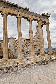 Erechtheion columns at the Acropolis