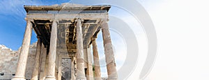 Erechtheion temple Acropolis panoramic