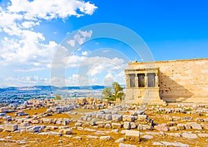 Erechtheion temple of Acropolis