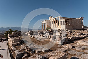 The Erechtheion or Temple of Athena Polias