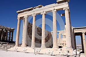 Erechtheum, Acropolis in Athens photo