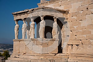 Erechtheum at the Athens Acropolis