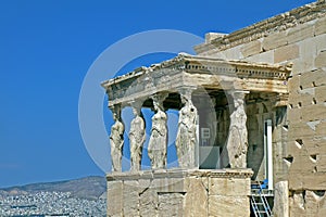 Erechtheum, Athens. GREECE.