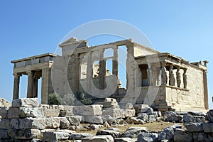 Erechtheum, Athens. GREECE.