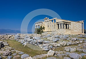 The Erechtheum, Athens, Greece photo