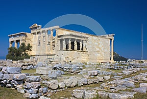 The Erechtheum, Athens, Greece photo