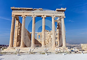 The Erechtheum from the east, Acropolis, Greece