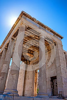 Erechtheum temple ruins
