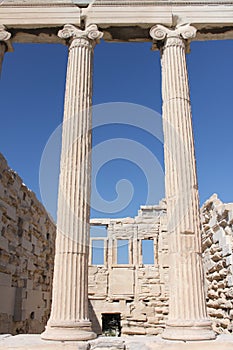 Erechtion in Acropolis - Athens - Greece