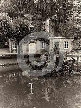 Eremitenhaus in Untere Grotte Eremitage Bayreuth