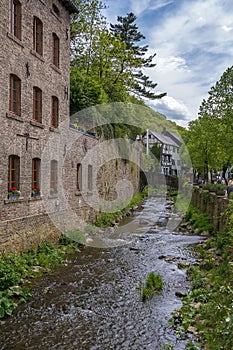 Erft river in Bad Munstereifel, Germany