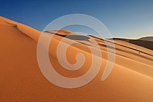 Erg Chebbi sand dunes photo