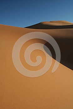 Erg Chebbi sand dunes photo