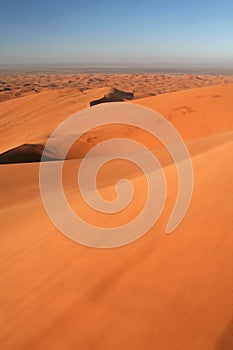 Erg Chebbi sand dunes sunrise photo