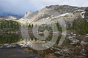 Ergaki Ridge Nature Park. Krasnoyarsk region Russia