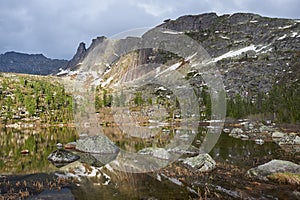 Ergaki Ridge Nature Park. Krasnoyarsk region Russia