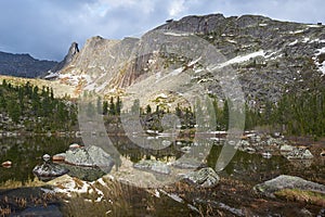 Ergaki Ridge Nature Park. Krasnoyarsk region Russia