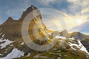 Ergaki Ridge Nature Park. Krasnoyarsk region Russia