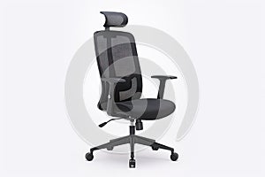 ergonomic office chair with adjustable back and seat height, tilt adjustment, and armrests