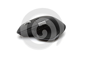 Ergonomic Wireless Computer Mouse for Professional Use Isolated on White