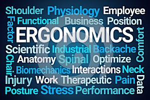 Ergonomics Word Cloud