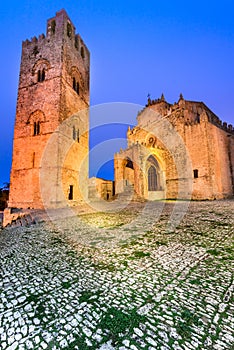 Erice, Chiesa Madre in Sicily, Italy