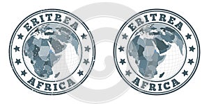 Eritrea round logos. photo