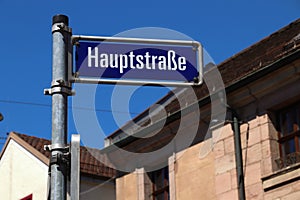 Erlangen Hauptstrasse street