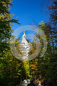 ermany, bavaria, famous, historic site, neuschwanstein castle