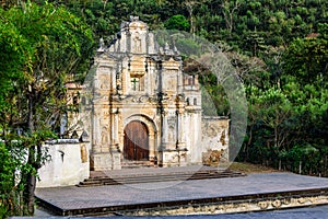 Ermita de la Santa Cruz ruins, Antigua, Guatemala photo