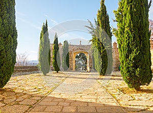 Ermita de la Virgen de los AÌngeles, San Mateu, Spain