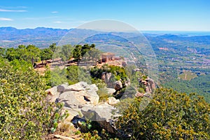 Ermita del Garbi near Sagunt in Spain photo