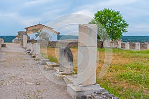 Ermita Virgen de los Remedios at roman ruins of Segobriga in Spa