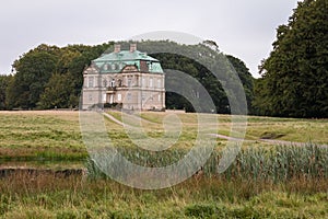 Ermitager hunting palace in Jaegersborg Dyrehave, Denmark photo