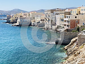 Ermoupoli on the island of Syros in Greece