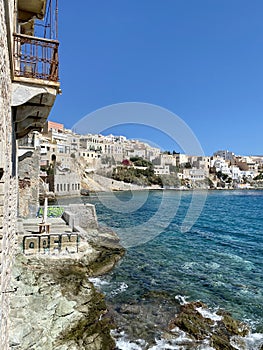 Ermoupoli on the island of Syros in Greece