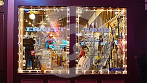 Ernest Tubb Record Shop at Nashville Broadway - NASHVILLE, USA - JUNE 15, 2019