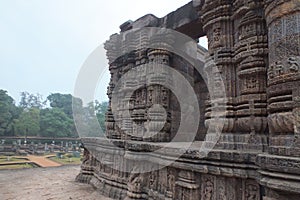 Erode in time Konark temple